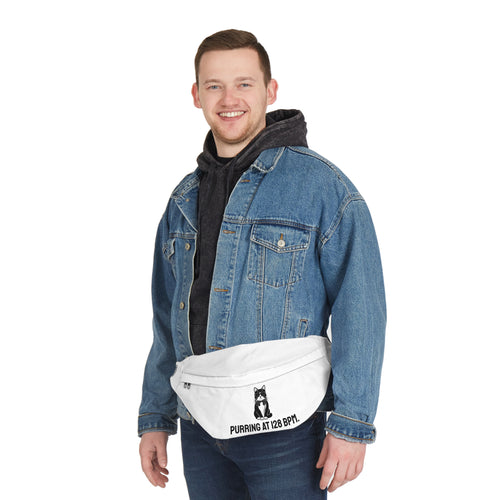 House Cat Radio™ Festival Cat Fanny Pack — Purring at 128 BPM