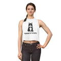 House Cat Radio™ Festival Cat Crop Top — Purring at 128 BPM