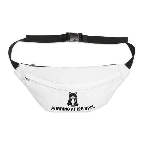 House Cat Radio™ Festival Cat Fanny Pack — Purring at 128 BPM